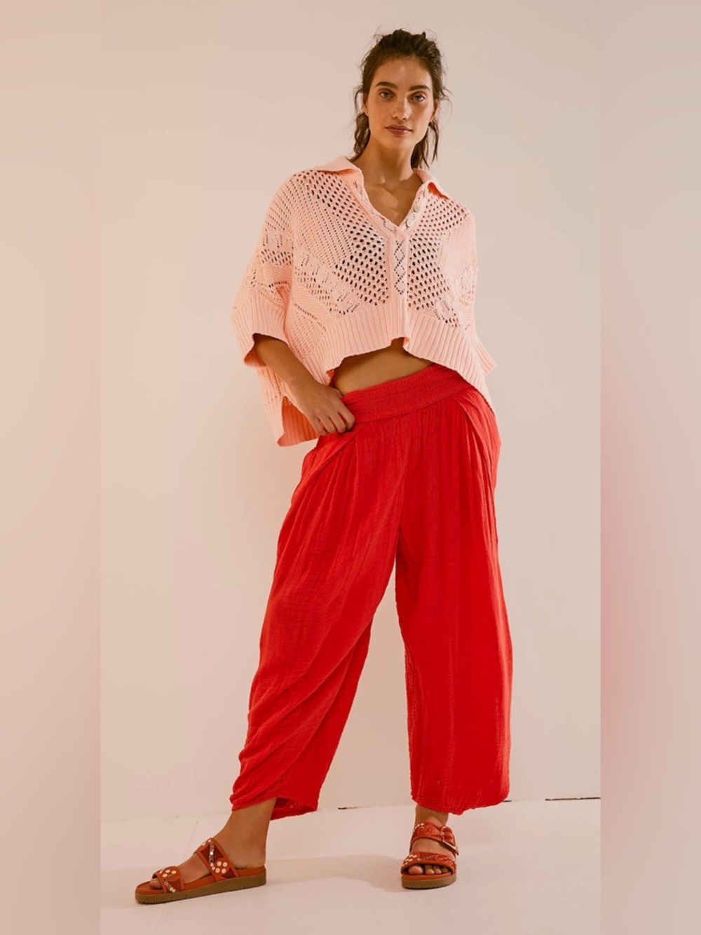 Free People Free-est Mikah Pants size M - Picture 2 of 13